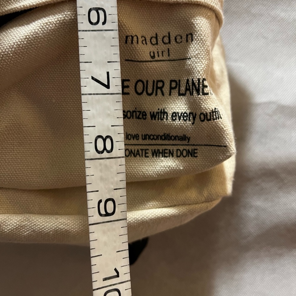 NWT Madden Girl eco friendly save the planet backpack - Picture 11 of 16
